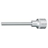 トネ(TONE) ロングヘキサゴンソケット 4H-06L 差込角12.7mm(1/2") 二面幅6mm