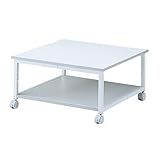 サンワサプライ アウトレット プリンタスタンド 2段 高さ35cm レーザープリンタ対応 プリンタ台 テーブル 設置 キャスター付き LPS-T105N 箱にキズ、汚れのあるアウトレット品です。