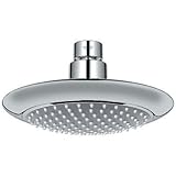 GROHE 114630 Rainshower Next Generation 190 1-Spray Solo Shower Head, Chrome/Yellow [並行輸入品]