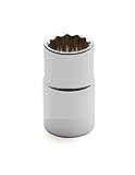 Cougar Pro E4140 1/2" Drive 12 Point Standard Socket, 1-1/4" [並行輸入品]