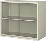 コクヨ　ガラス引き違い戸　高さ802mmタイプ　上置き　ビジネスウォールNタイプ