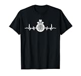 ダーツプレイヤー ハートビートデザイン ギフトダーツ Tシャツ