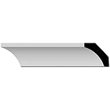 Ekena Millwork mld01 X 01 X 01tr従来Crown Molding、1 1 / 8 " H x 1 1 / 8 " P x 1 1 / 2 " F x 94 1 / 2 "