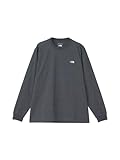 THE NORTH FACE(ザノースフェイス) 長袖 カットソー ロンT L/S FD Nuptse Cotton Tee ミックスチャコール M