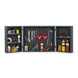 Edsal WC1 Industrial Gray Steel Tool Cabinet/Work Center, 24 Height x 30 Width x 11 Depth by EDSAL