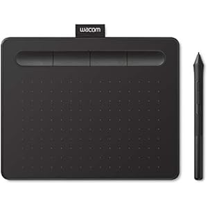 【Amazon.co.jp限定】 Wacom(ワコム) ペンタブレットIntuos Smallベーシック お絵かきソフトウェア付き 黒 Androidにも対応 データ特典付き TCTL4100/K0