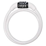 J&C ダイヤルワイヤー錠 JC-029W W ホワイト