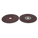 uxcell カットオフホイール カッティングホイール 250mmx1.5mmx32mm ブラック 2枚入り