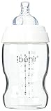 Benir Glass Nurser Clear/White 9 Oz. [並行輸入品]