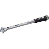 トネ(TONE) プレセット形トルクレンチ(ダイレクトセット・左右ねじ用) T4MN100R 差込角12.7mm(1/2") 100N・m ブラック