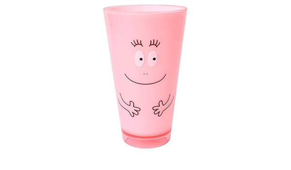 Amazon コップ 割れない タンブラー バーバパパ アクリルタンブラー かわいい 大きめ 6ml シンプル ピンク カップ プラスチック Barbapapa キャラクター シューズ バッグ