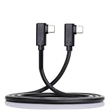 Cablecc USB-C Type-C to Type-C Cable Gen2 10Gbps 65W Dual 90 Degree Left Right Angled Type 1M