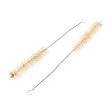 uxcell チューブブラシ　テストはけ　20mmダイヤ　ツイストハンドル　クリーニングツール　2個