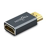 Twozoh 8K Micro HDMIアダプター (1個パック) 2.1 マイクロ HDMIオス-標準HDMIメスアダプター コンバーター 8K@60Hz 4K@144Hz 2K@240Hz 適格請求書発行可