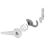 Prime-Line Products 1293 Diecast Screen Door Latch Kit, Medium Hook by Slide-Co
