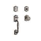 Baldwin SCWESXTRATAR152 Reserve Single Cylinder Handleset Westcliff x Traditional with Traditional A