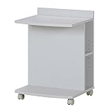 【78195】マルチサイドテーブル　ハイ 　ダークブラウン【メーカー直送】【代引き／同梱包不可】【テーブル・マルチテーブル・不二貿易】