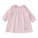 (チャックルベビー) chuckle BABY スウィートガール リボン付き ワンピース 90cm ピンク P2217-90-20