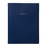 マークスシステム手帳 A5正寸 バインダー トライアルリフィル入り 無地 ネイビー ODR-DC01-NV
