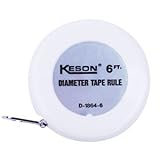 Measuring Tape, Diameter, 6 ft. by Keson