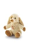Trudi Dog Plush (25 cm, White/ Beige) by Trudi