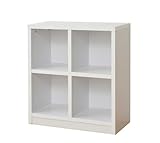 Frama Furniture(フラマファニチャー) 低ホルムアルデヒド オープンラック2列2段 ホワイト KSS-0084WH