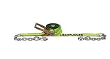 Liftall TE61013 Ratchet Assembly TE Chain Anchor, 2 x 27', #10000 Load Hugger Tuff-Edge Tiedown, 10.