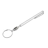 LuxBene(TM)オリジナルMS-391インスペクションミラーエクステンション178～505ミリメートル360度アンチ内視鏡ロングペンテレスコピックビューミラー