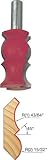 Freud 99-404 1-1/4-Inch Diameter by 2-1/4-Inch Crown Molding Router Bit with 1/2-Inch Shank by Freud