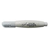 Nissen SFWH Super Fine Metal Marker, White by Nissen