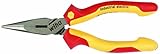 Wiha 32926 6.3-Inch Insulated Industrial Long Nose Pliers [並行輸入品]