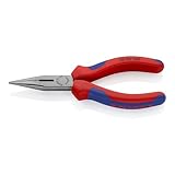 KNIPEX クニペックス ラジオペンチ 平丸口 全長140mm コンフォートハンドルハンドル 2502-140