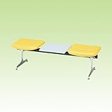 ロビーチェア（2人用コンビ） RD-42C(合成皮革)