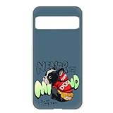 Google Pixel 7a 用 スマホケース ピクセル7aカバー パーカー犬 INNU フレブル キャラクター いぬ柄 インディゴ ケータイ ケース hbcbo05