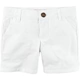 Carter's(カーターズ) ツイルロールカフショーツ ホワイト ボトムスショートパンツ 12ヶ月【並行輸入】