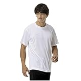 トレーニングウェア 半袖 Tシャツ ナビドライ Uネック 吸汗速乾 インナー 肌着 【Amazon限定モデルあり】 32MAC190 メンズ ホワイト/グレー M