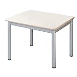 会議テーブル　ソフトエッジ　幅900×奥行900×高さ700　UO-F141 (NW：ネオホワイト)