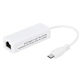 イーサネットアダプター Micro USB - RJ45ネットワークカードアダプター Micro USB - RJ45イーサネットポート Raspberry Pi Zero 1.3/W マザーボード用