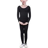 Zhhlaixing 高品質の Unisex Two pieces Slim Dancewear Classics Kids Leotard+Tights Ballet Sets