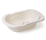 getteer 新生児用ベビーバス お風呂 & 幼児浴槽 & 幼児 風呂に入る バス　滑り止め & 新生児浴槽 (ベージュ)