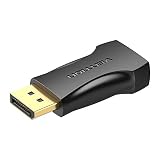 VENTION DisplayPort to HDMI変換ケーブル ディスプレイポート オス → HDMI メス DPケーブル HDMI アダプター 小型 デザイン 1080P 4K 金メッキ 音声対応 ゲーム モニター ディスプレイ PC オーディオ同期 (HDMIアダプター 1個入り / HBOB0)