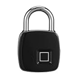 asiproper 指紋ロック タッチロック 指紋認証 スマート南京錠 アクセスコントローラ 複数人共有設定 防水 盗難防止 使いやすい スーツケース 荷物 ドアロック