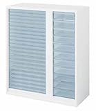 コクヨ　エディア　収納システム　高さ1050mmタイプ　下置き　トレーユニットA4深・A3コンビ　幅900×奥行き450mm カラー:F1（ナチュラルグレー）