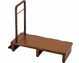 ヤマソロ 手すり付き うずくり玄関台90幅 74-101 返品種別A