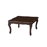 リビングこたつ 折れ脚タイプ 約75×75ｃｍ 　ＳＩｓｉＲＵＳＩＦＡ－75ＴＢＲｉｓ