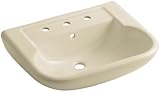Sterling 446428-47 Southampton Pedestal Lavatory Sink Basin, Almond [並行輸入品]