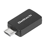 オウルテック 変換アダプタ 急速充電3A／データ転送 USB Type-C to microUSB ブラック OWL-ADCFB01-BK