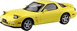 青島文化教材社(AOSHIMA) 1/32 楽プラ スナップキット No.04-CY アンフィニ FD3S RX-7 コンペティションイエローマイカ 色分け済みプラモデル (自動車)