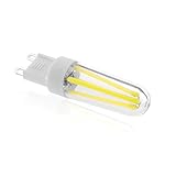 ALLOMN LEDキャンドルライト COBチップ LED電球4W シャンデリア電球 蝋燭型 クリア [並行輸入品]