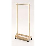 naKIDS:ハンガーラック 子供家具・収納家具 ナチュラル